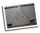 30 6" sch40 couplings in a pile