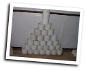30 6" sch40 couplings in a pile