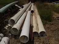 6" PVC schedule 40 pipe